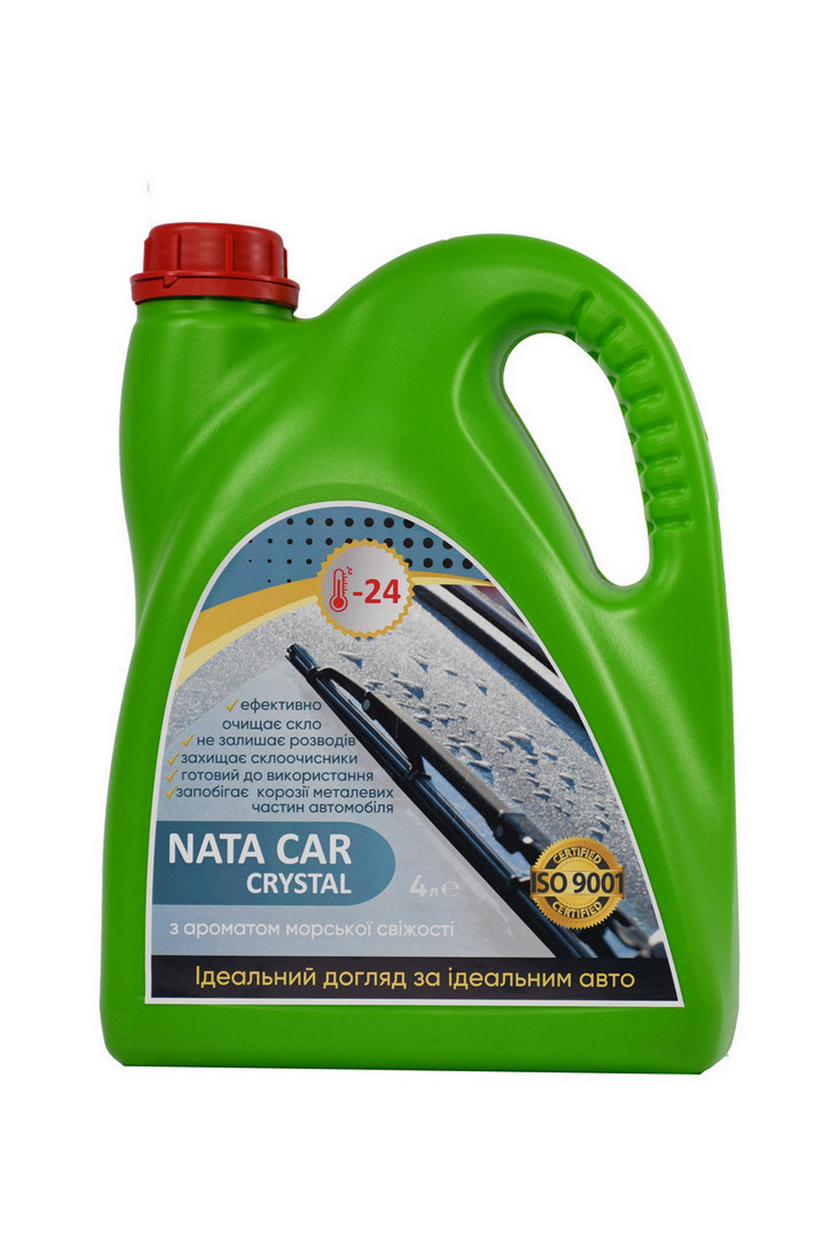 Zimowy samochodowy płyn do spryskiwaczy NATA-Car  Crystal -24 4 l
